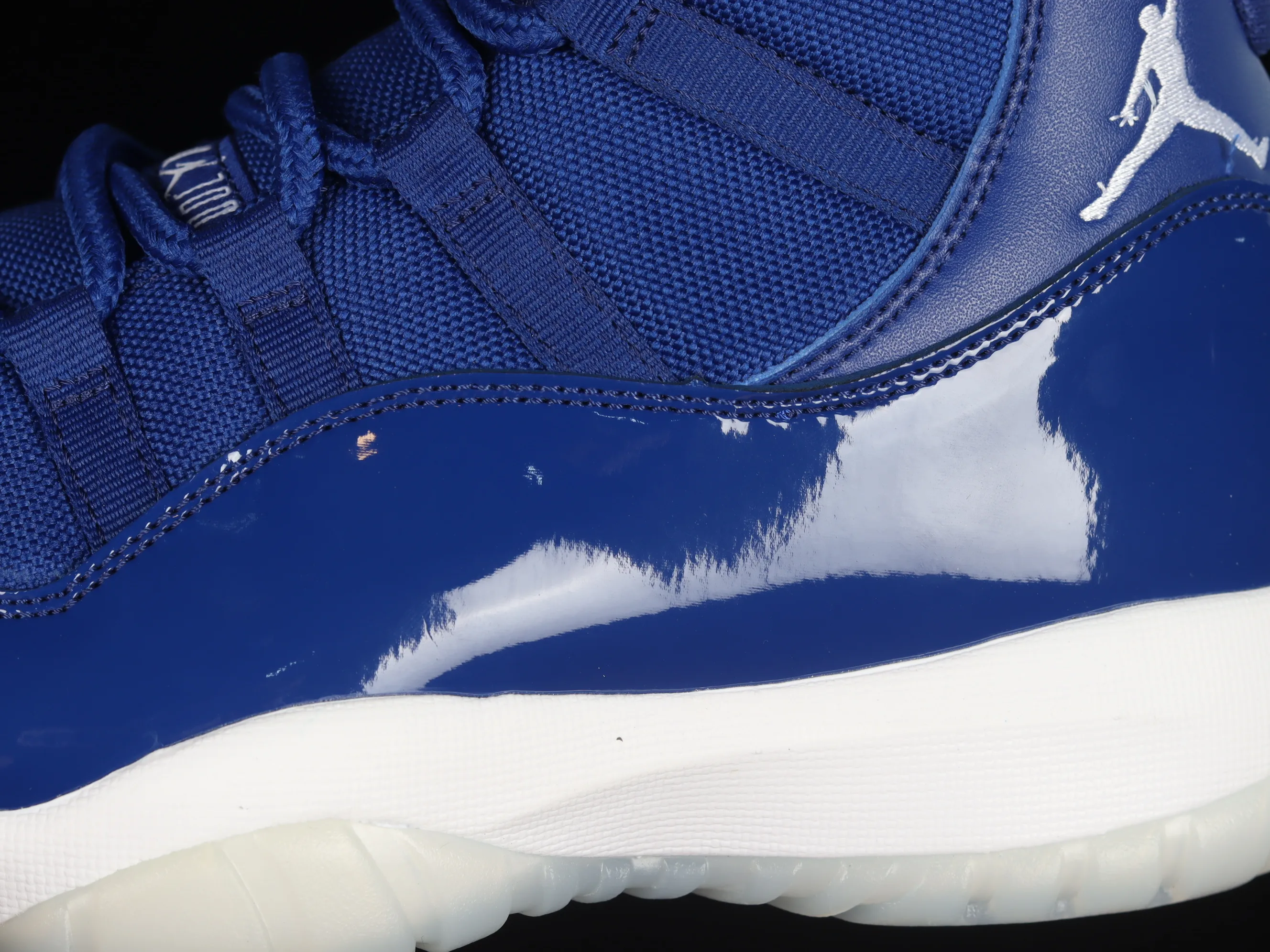 All categories Air Jordan Jordan series basketball shoes Air Jordan 11 F version Air Jordan 11 "Navy Blu" AJ11 Joe 11 navy blue high-top basketball shoes AT7802-115